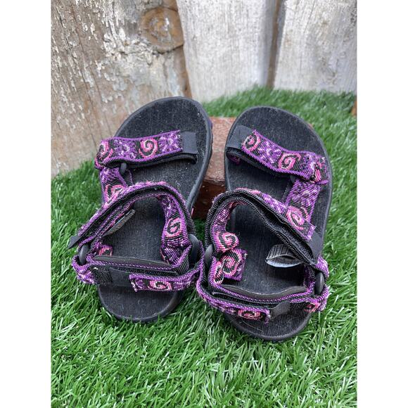 TEVA Inversion Swirls and Bursts Sandals Little Kid 10 - Picture 5 of 7